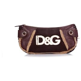 DOLCE & GABBANA, Brown clutch bag - Dolce & Gabbana