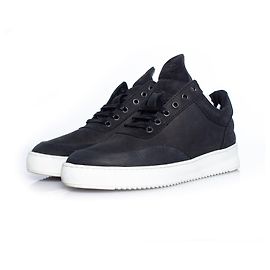 Autre Marque Pezzi di riempimento, Sneaker in pelle nabuk nera