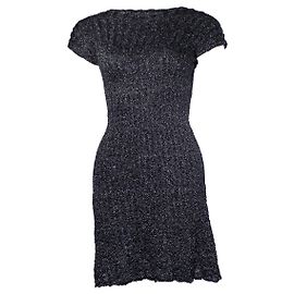 M MISSONI, Kleid aus Metallic-Lurex-Stretch