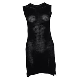 ZADIG Y VOLTAIRE, vestido tejido abierto en negro - Zadig & Voltaire