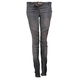 Balmaın, jeans biker azul claro en talla 36fr/XS. - Balmain