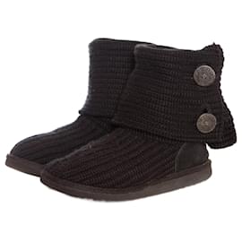 UGG, botines de punto negros. - Ugg