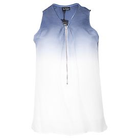 The Kooples O esporte Kooples, Azul/top dip dye branco tamanho S.