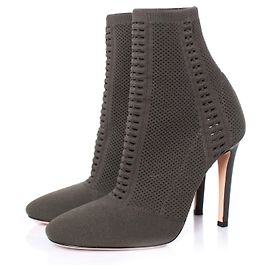 Gianvito Rossi, Botines Vires de punto.