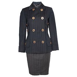 Gianni Versace Couture, Nadelstreifen-Militäranzug