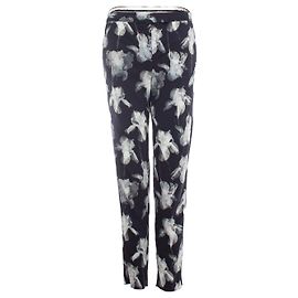 Paul Smith, pantalones con estampado floral desteñido