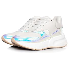 Alexander McQueen, Scarpe da ginnastica Larry iridescenti. - Alexander Mcqueen