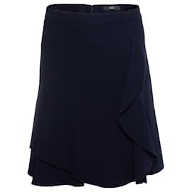 Steffen Schraut, blauer Rock mit Rüschen - Autre Marque