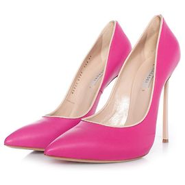 casadei, Stiletto-Pumps mit Klinge in Rosa