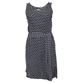Chanel, Blau-weißes Wickelkleid