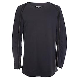 Ann Demeulemeester, Pullover mit Reißverschlüssen am Ärmel