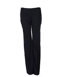 Christian Dior DIOR, Pantalón negro con ribete satinado..