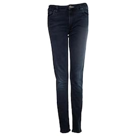 Acne Vaqueros de algodón azul M