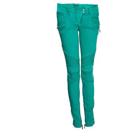 Balmaın, Vaqueros biker en verde. - Balmain