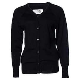 Maison Margiela, Cardigan with silver zippers - Maison Martin Margiela