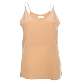 Autre Marque Suistudio, top de seda color piel.