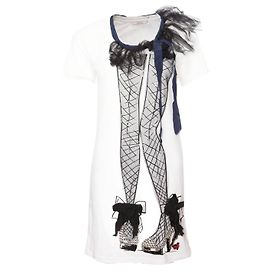 Lanvin For H&M Lanvin X H&M, Camiseta blanca con estampado