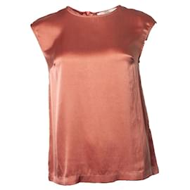 Autre Marque El otro eligió, Top de seda rosa