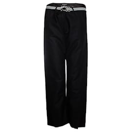 Ann Demeulemeester, Hose mit gestreiftem Gürtel