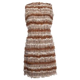 Chanel, Tweedkleid mit Ziegenhaar