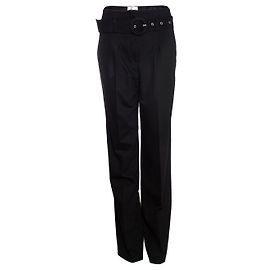 Autre Marque Los coyotes de París, pantalon negro con cinturon