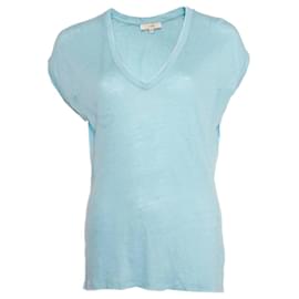 IRO, camiseta azul en talla XS.