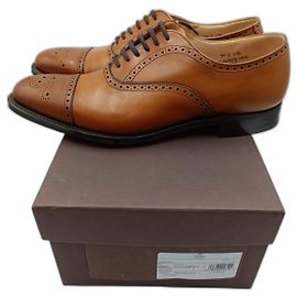 Church's Toronto Scarpe stringate in pelle castagna