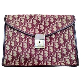 Pochette Dior Addict Monogramma Borgogna