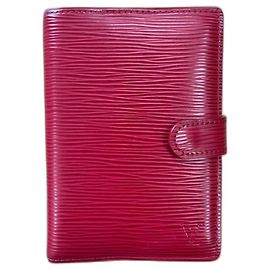 Louis Vuitton Agenda PM aus rotem Epi-Leder