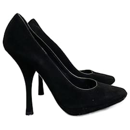 LOUIS VUITTON Heels T.EU 35.5 Suede