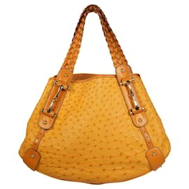Erstaunliche Gucci Pelham Straußentasche