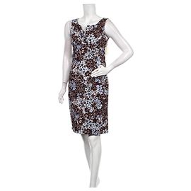 Autre Marque Vestido de flores de algodón Adrianna Papell