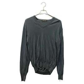 ***LORO PIANA Baumwollstrick mit V-Ausschnitt