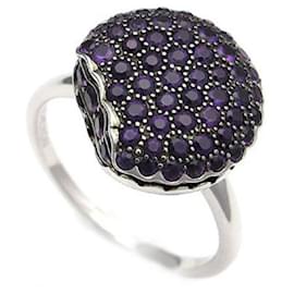 *Boucheron Tantation Macaron Ring Kleiner Amethyst K18WG [Gebraucht] lila