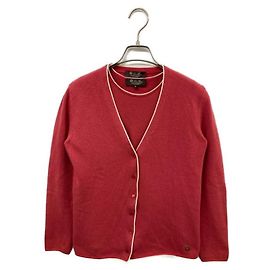 ***Cardigan completo in seta cashmere LORO PIANA