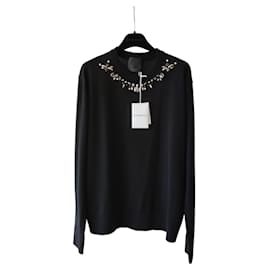GIVENCHY SCHWARZER WOLLPULLOVER - Givenchy