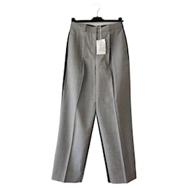 Pantalones de lana Givenchy negro blanco