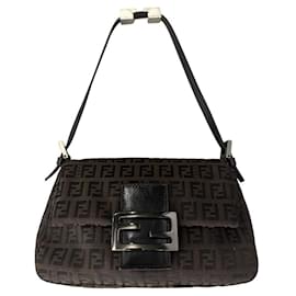 Borsa a tracolla Fendi Mamma Baguette mini