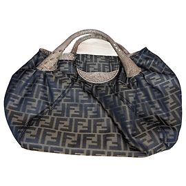 Fendi Spy Bag FF Monogramm Canvas Braun