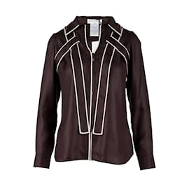 Top con cuello en contraste Celine - Céline