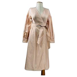 Samsoe & Samsoe Merrill Gestreiftes Baumwollkleid