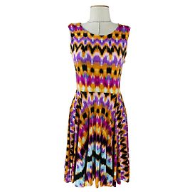 Vestido Cynthia Rowley Multicolor Viscosa y Elastano