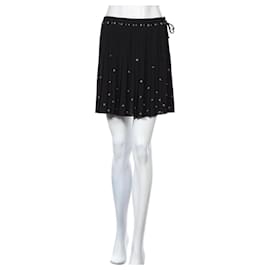 Falda Escada negra de poliéster talla 36