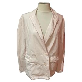 Chaqueta Casey-Casey de algodón rosa claro