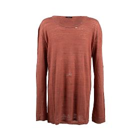 Balmain Distressed Langarm-T-Shirt