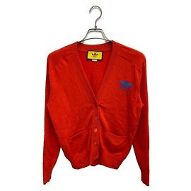 ***GUCCI x adidas GG Strickjacke aus weicher Wolle