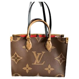 Borsa tote Louis Vuitton OnTheGo MM Monogramma Gigante