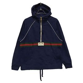 ***GUCCI Gucci Web-Streifen-Hoodie