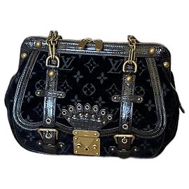 Louis Vuitton Velours Noir Gracie GM