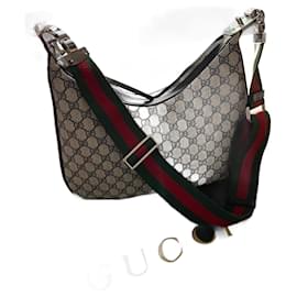 Gucci Handtasche beige aus Leder